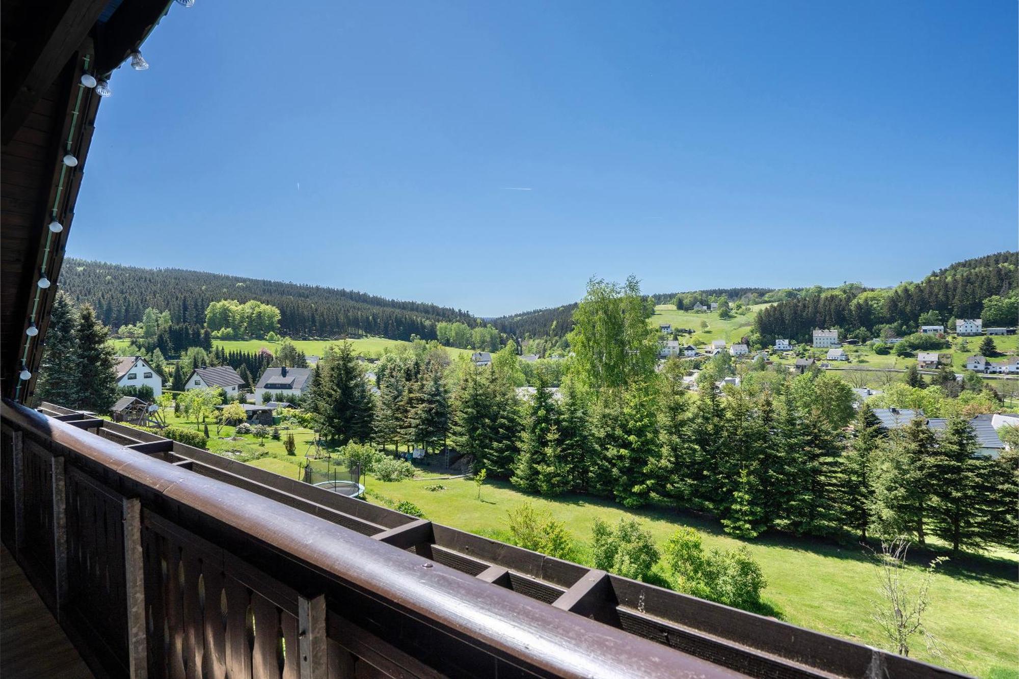 Pension Bergblick Marienberg Exterior foto