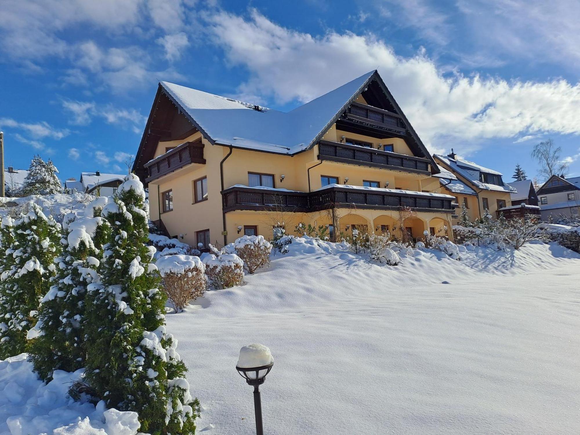Pension Bergblick Marienberg Exterior foto