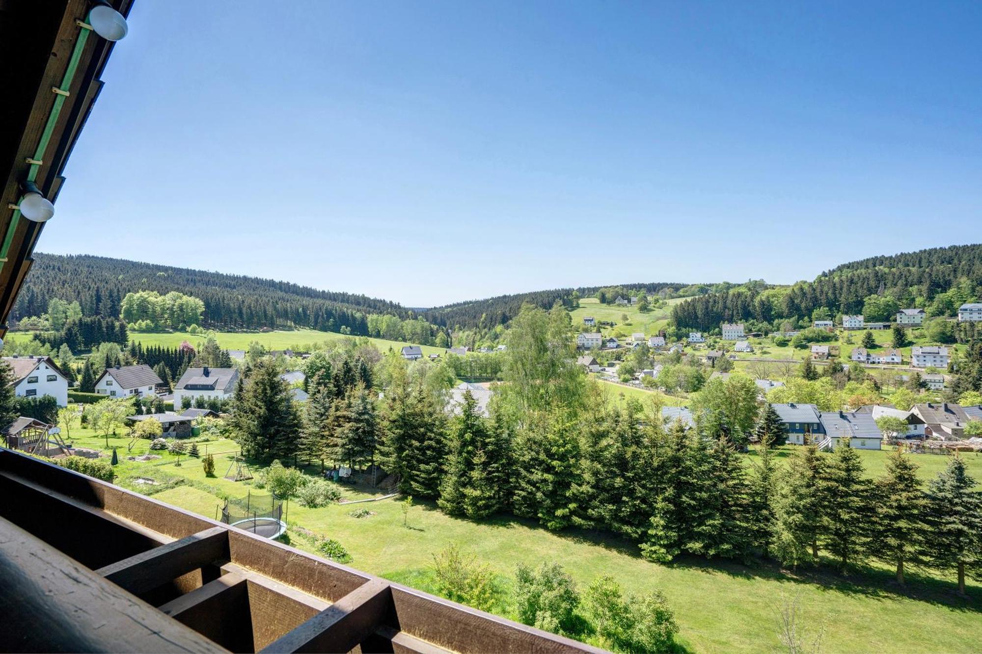 Pension Bergblick Marienberg Exterior foto